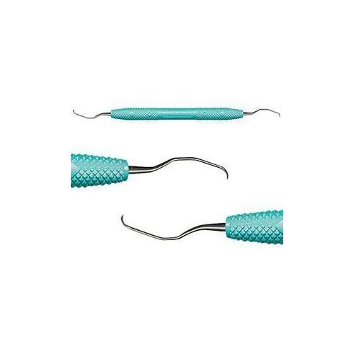 PDT R028 Amazing Gracey 13/14 Dental CuretteDouble End Green Resin Handle PDT R028 Amazing Gracey 13/14 Dental CuretteDouble End Green Resin Handle